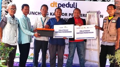 Soft Opening Kantor Baru, DT Peduli Jawa Tengah Gelar Pengobatan Gratis, Pembagian Beras dan Pelatihan