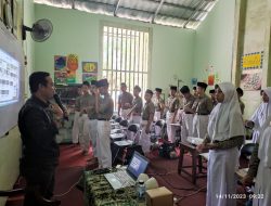 KPU Edukasi Cara Berdemokrasi ke Pelajar SMP di Blora