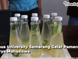 Video Binus University Semarang Gelar Pameran Karya Mahasiswa