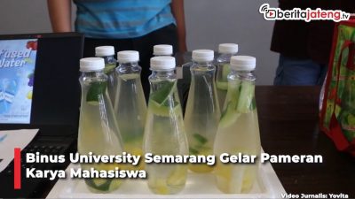 Video Binus University Semarang Gelar Pameran Karya Mahasiswa