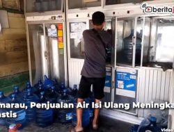 Video Kemarau, Penjualan Air Isi Ulang Meningkat Drastis