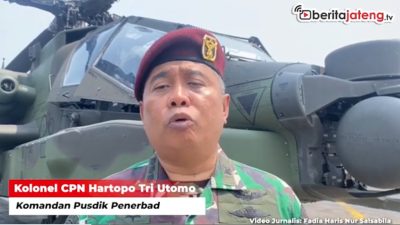 Video Pameran Alutsista dan Atraksi Helikopter di Lanumad Ahmad Yani Semarang