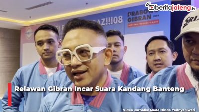 Video Relawan Gibran Incar Suara Kandang Banteng