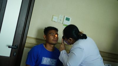 Jeda Laga FIFA Matchday, Tim Medis PSIS Semarang Gelar Pemeriksaan Mata Seluruh Pemain