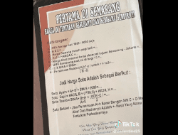 Tampilkan Harga Menu Pakai Rumus Matematika, Warung Soto di Semarang Ini Viral di TikTok, Mau Makan Mesti Ujian Dulu!