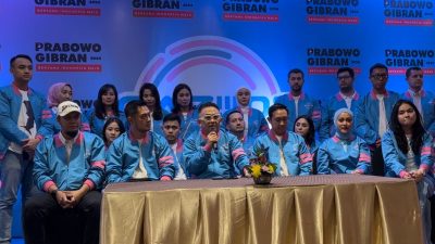 Relawan GAZ08 Deklarasikan Dukungan untuk Gibran, Optimis Raih 40 Persen Suara di Jateng