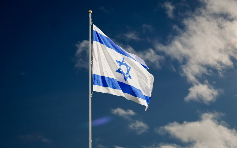 ilustrasi bendera Israel. (foto: Pexels/Pixabay)