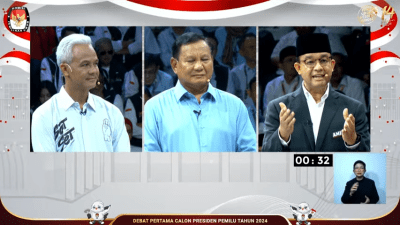 Video Debat Capres Cawapres Dinilai Tak Berpengaruh Banyak Ubah Pilihan