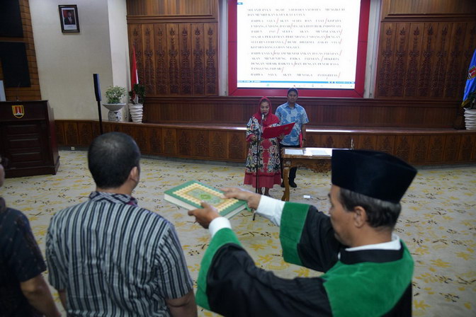 Lantik 184 Pejabat