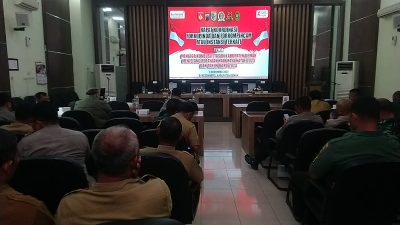 Siapkan Perayaan Nataru dan Pemilu 2024 Mandali, Pemkab Demak Gelar Rakor Kondusifitas Keamanan