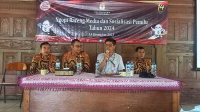 Gandeng Media, KPU Blora Sosialisasikan Pemilu 2024
