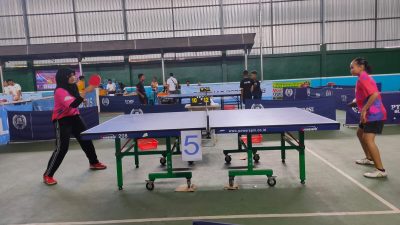 166 Peserta Semarakkan Turnamen Tenis Meja Open ke IV di Blora