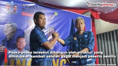 Video Partai Prima Klaim Bangun 1.500 Posko Pemenangan Prabowo-Gibran di Jateng