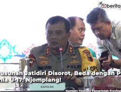 Video Kerusuhan Jatidiri Disorot, Kapolda: Beda dengan Piala Dunia U-17: Njomplang!