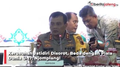 Video Kerusuhan Jatidiri Disorot, Kapolda: Beda dengan Piala Dunia U-17: Njomplang!