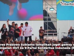 Video Momen Prabowo Joget Gemoy di Hadapan Kader PSI