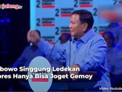 Video Prabowo Singgung Ledekan Hanya Bisa Joget Gemoy