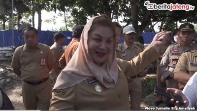 Video Cegah Banjir, Mbak Ita Minta Pembangunan Bronjong di Dinar Mas Dipercepat