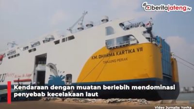 Video Muatan Berlebih Dominasi Penyebab Kecelakaan Pelayaran