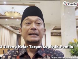 Video KPU Jateng Kejar Target Logistik Pemilu