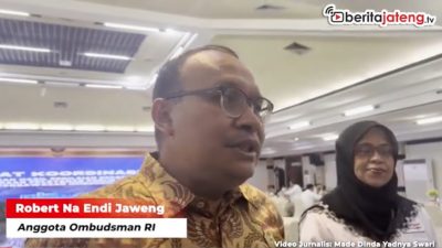 Video Ombudsman Dorong Pelayanan Publik Jateng Bantu Atasi Kemiskinan Ekstrem