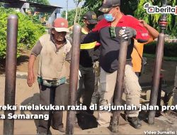 Video Satpol PP Semarang Razia Pengemis dan Gelandangan Jelang Tahun Baru