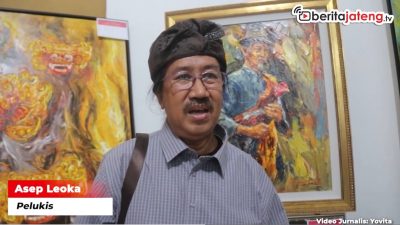 Video Pelukis Asep Leoka Gelar Pameran Tunggal