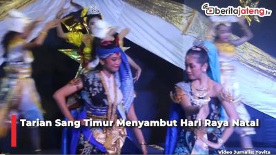 Video Tarian Sang Timur Sambut Hari Natal