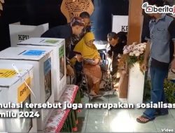 Video Difabel Blora Kebingungan saat Simulasi Pencoblosan