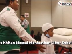 Video Ikut Khitan Massal Manfaatkan Libur Sekolah