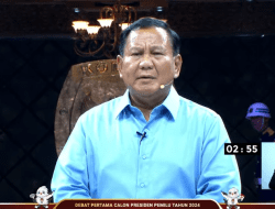 Sanggah Ganjar di Debat Capres Perdana, Prabowo: Petani di Jateng Sulit Dapat Pupuk, Pak!