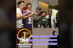 artis dukung anies hoaks