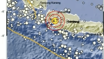 Sukabumi Digetarkan Gempa, Terasa Hingga di Bogor dan Depok