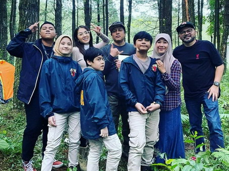 Syuting di Desa Penari