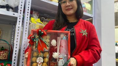 Jelang Nataru, Penjual Hampers di Semarang Mulai Kebanjiran Order
