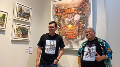 Cerita Nanang Widjaya Abadikan Keindahan Semarang, dari Ngelukis ‘On the Spot’ hingga Laku Sebelum Pameran