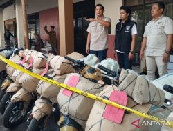 Polresta Pati Gagalkan “Ekspor” Belasan Motor Bodong ke Timor Leste