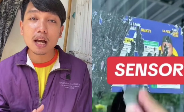 stiker caleg viral