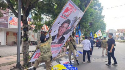 Usai Prabowo-Gibran Kirab di Semarang, Bawaslu Tertibkan 1.000-an Alat Peraga Kampanye Langgar Aturan