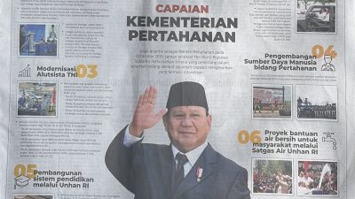Iklan Kementerian Pertahanan Tampilkan Prestasi Prabowo, Timnas AMIN: Diduga Sengaja, Tapi Pakai Dana Kemhan