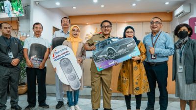 Tak Menduga Dapat Rejeki Nomplok, Nasabah Bank Jateng Cabang Salatiga Terima Hadiah Hyundai Ioniq 5
