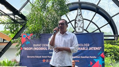 7 Ribu Lebih Pengawasan, Bawaslu Jateng Temui 2 Kasus Pidana Pemilu di Purworejo dan Batang