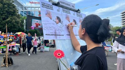 Relawan 03 Gelar Agenda Tulis Harapan untuk Ganjar-Mahfud di CFD Semarang, Soal Kenaikan UMR Teratas