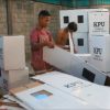 KPU Blora kotak surat suara rusak