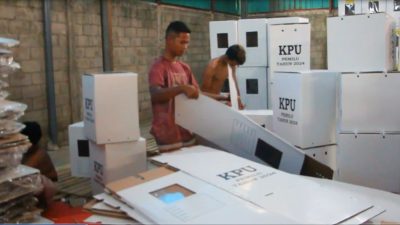 KPU Kabupaten Blora Temukan 3 Kotak Suara Rusak