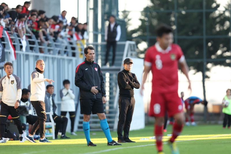 Timnas Indonesia Kalah, Shin Tae-yong Sebut Permainan Lebih Baik