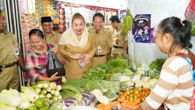 Tinjau Pasar Tradisional di Wilayah Pinggiran, Mbak Ita Ingin Pastikan Tak Ada Gejolak Harga Pangan