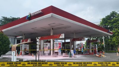 Operator SPBU Undip Sigap Tangani Letupan Api dan Hentikan Operasional Pelayanan