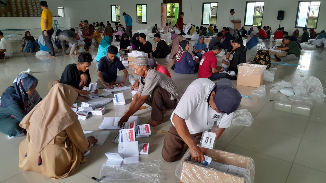 Surat Suara DPR RI Rusak