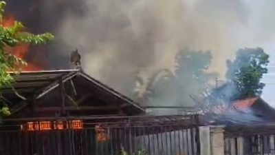 Ditinggal Pergi ke Sawah, Dua Rumah di Blora Ludes Terbakar